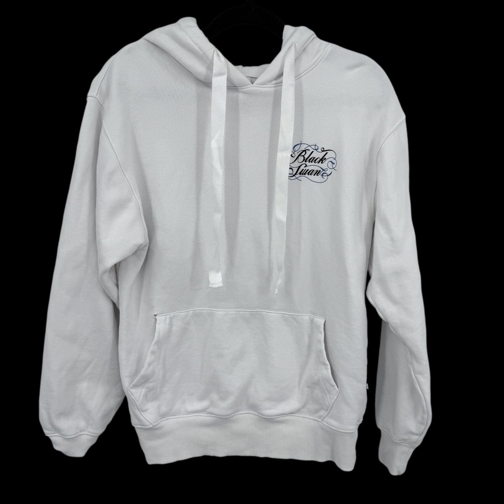 BTS Black Swan Hoodie L Map of the Soul 7 Official Weverse Feather RARE MERCH